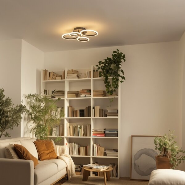 Brilagi - LED stmievateľný prisadený luster ORBITS LED/50W/230V 3000-6500K + DO