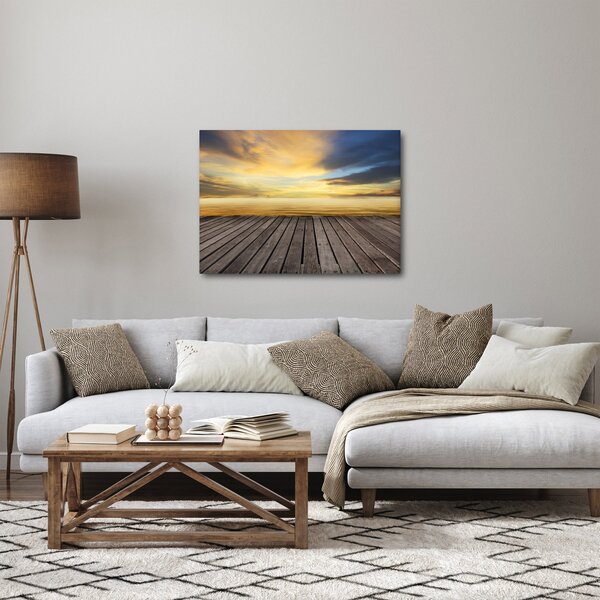 Obraz - Mólo s výhľadom (70x50 cm)