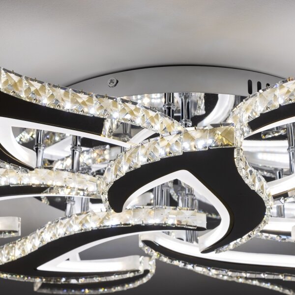 Brilagi - LED Stmievateľný prisadený luster TWIST LED/180W/230V 3000-6500K + DO