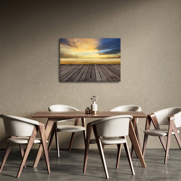 Obraz - Mólo s výhľadom (70x50 cm)