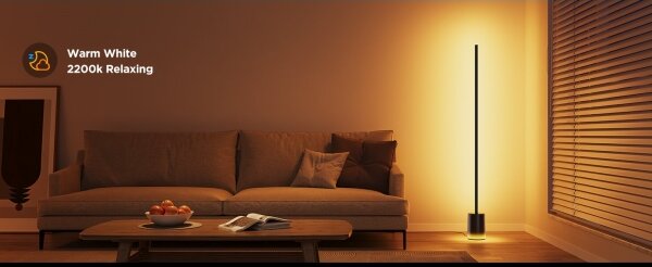 Govee - LED Stojacia lampa Smart MATTER LED RGBICWW Wi-Fi + DO