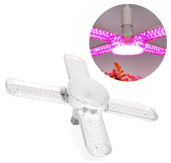 LED Žiarovka na rast rastlín PLANTY E27/24W/230V 1200K