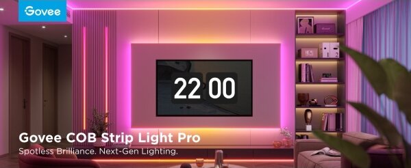 Govee - LED RGBICW Stmievateľný pásik COB 3780 diód 3m Wi-Fi Matter