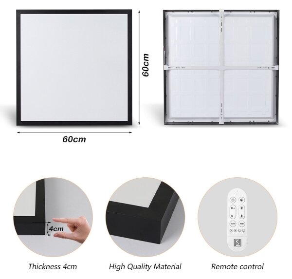 Immax NEO 07279L -LED Stm. kúpeľňové svietidlo FRAME 50W/230V IP44 Wi-Fi Tuya+DO