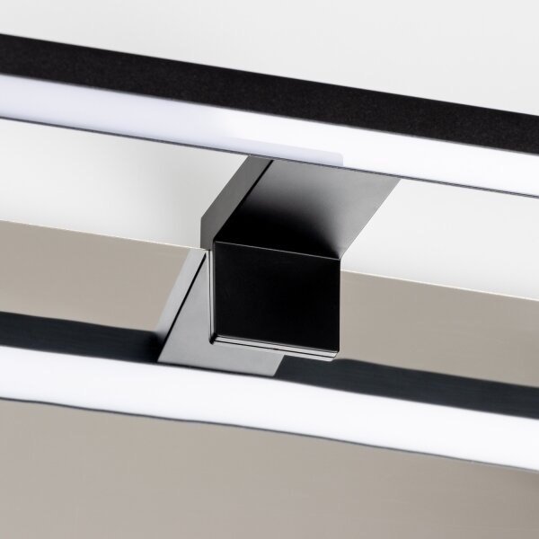 Aigostar - LED kúpeľňové osvetlenie zrkadla LED/8W/230V 4000K 40 cm IP44 čierna