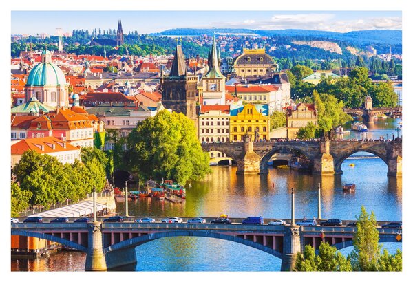 Obraz - Praha (90x60 cm)