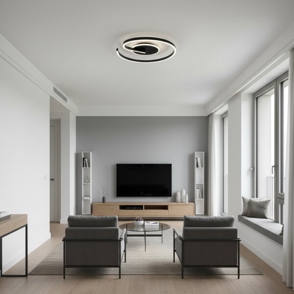 Brilagi -LED Stmievateľné stropné svietidlo SPIRAL LED/56W/230V 3000/4000/6000K+DO