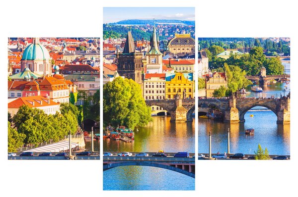 Obraz - Praha (90x60 cm)