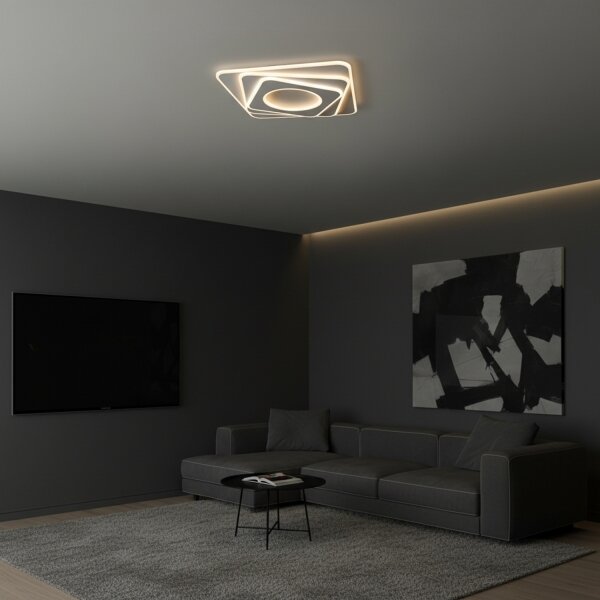 Brilagi - LED stmievateľné stropné svietidlo MODERN LED/100W/230V 3000-6000K + diaľkové ovládanie