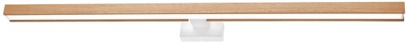 Brilagi-LED Kúpeľňové osvetlenie zrkadla WOODY MIRROR LED/15W/230V IP44 dub/biela