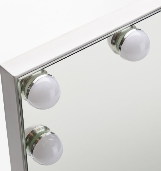 Brilagi - LED stmievateľné make-up zrkadlo HOLLYWOOD LED/15W/230V 3000/4000/6500