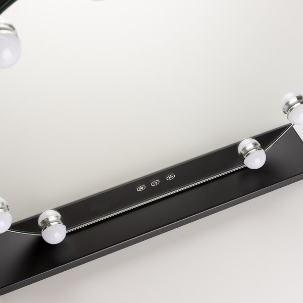 Brilagi - LED stmievateľné make-up zrkadlo HOLLYWOOD LED/12W/230V 3000-6500K