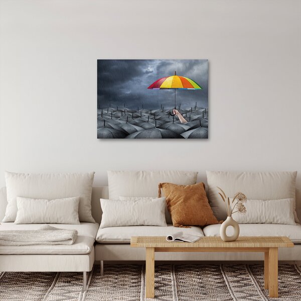 Obraz - Dáždniky (70x50 cm)