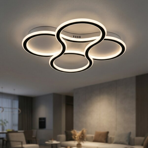 Brilagi - LED stmievateľné stropné svietidlo ORELLI LED/53W/230V 3000-6000K + DO