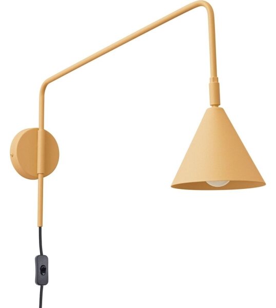 Sollux SL.1698 - Nástenná lampa NOX 1xE14/10W/230V zlatá