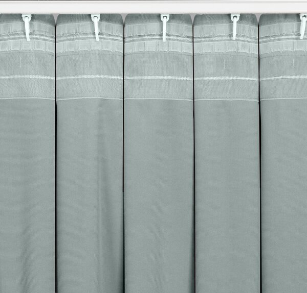 ZATEMŇOVACÍ ZÁVES NA PÁSKE MADLEN 140X300 CM STRIEBORNÁ