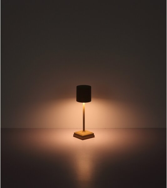Globo 58487S - LED stmievateľná dotyková nabíjateľná stolová lampa DIXON 1,5 W/5 V 2200 mAh béžová