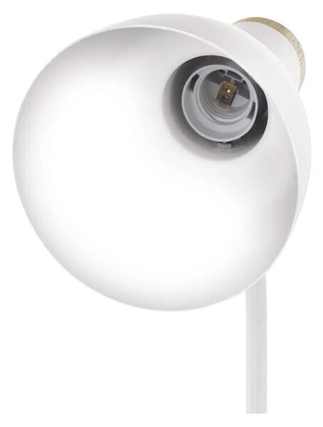 Stolná lampa POPPY 1xE27/25W/230V biela