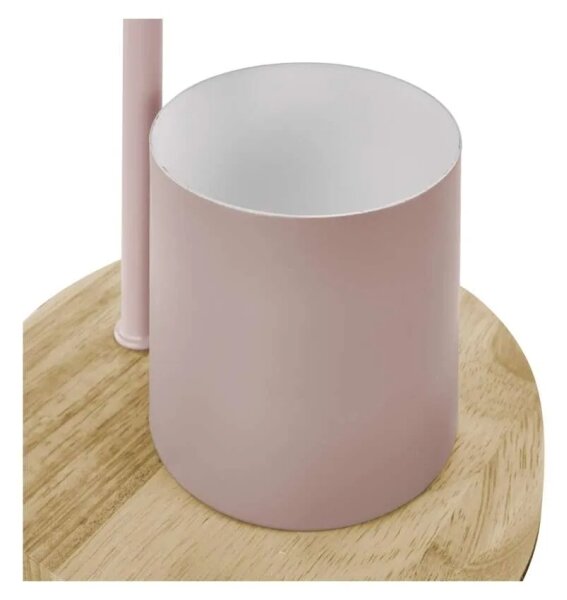 Stolová lampa POPPY 1xE27/25W/230V ružová