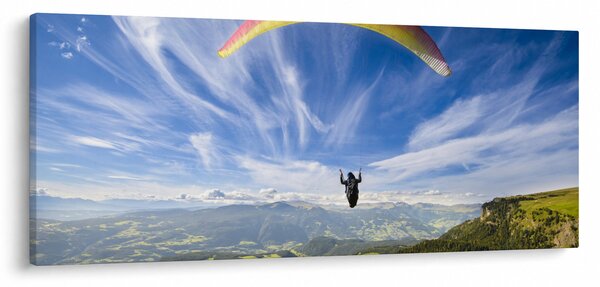 Obraz - Paragliding (120x50 cm)