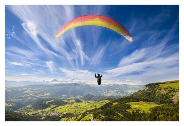 Obraz - Paragliding (90x60 cm)