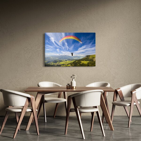 Obraz - Paragliding (90x60 cm)