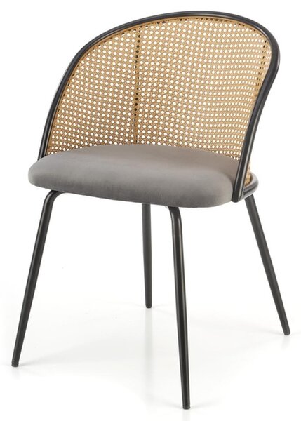 Jedálenská stolička SCK-508 sivá