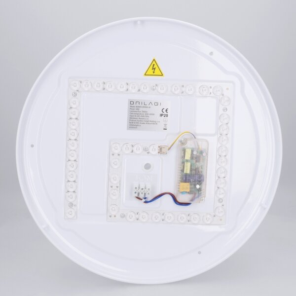 Brilagi - LED Stmievateľné svietidlo NAOMI LED/48W/230V 3000-6500K pr. 39 cm čierna+DO
