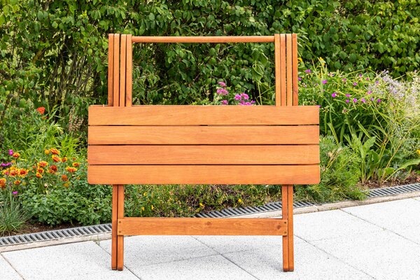 SKLADACÍ ZÁHRADNÝ STÔL, drevo, 90/72/60 cm Gardenson - Online Only záhrada, Online Only
