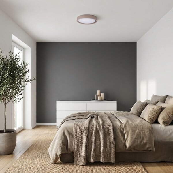 Brilagi - LED stropné svietidlo MATTEO LED/24W/230V pr. 31 cm taupe