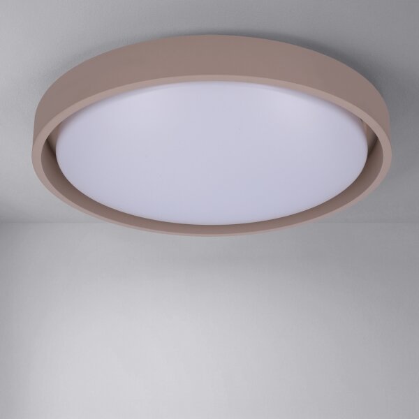 Brilagi - stmievateľné LED svietidlo MATTEO LED/48W/230V 3000-6500K priemer 41 cm taupe +DO