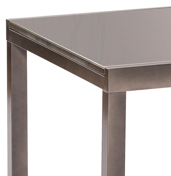 ZÁHRADNÝ STÔL, kov, sklo, 150-220/90/75 cm Gardenson - Online Only záhrada, Online Only
