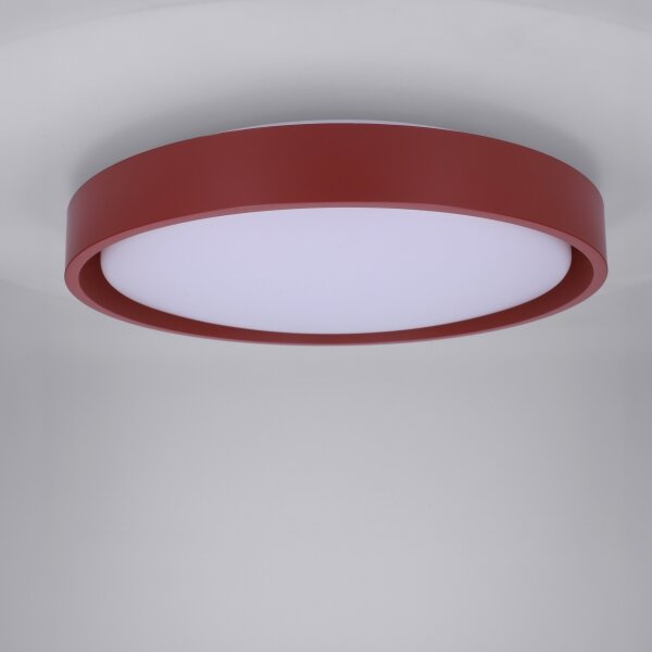 Brilagi -LED stmievateľné svietidlo MATTEO LED/48W/230V 3000-6500K pr. 41 cm červené+DO