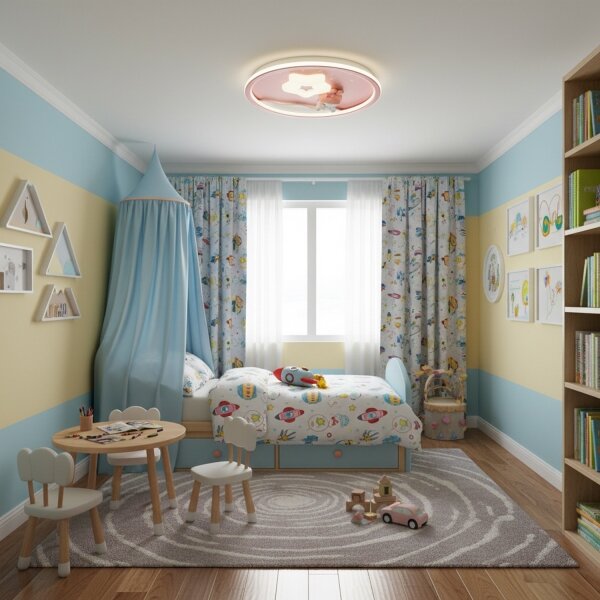 Brilagi - stmievateľné LED detské stropné svietidlo BUNNY LED/83W/230V 3000-6000K +DO