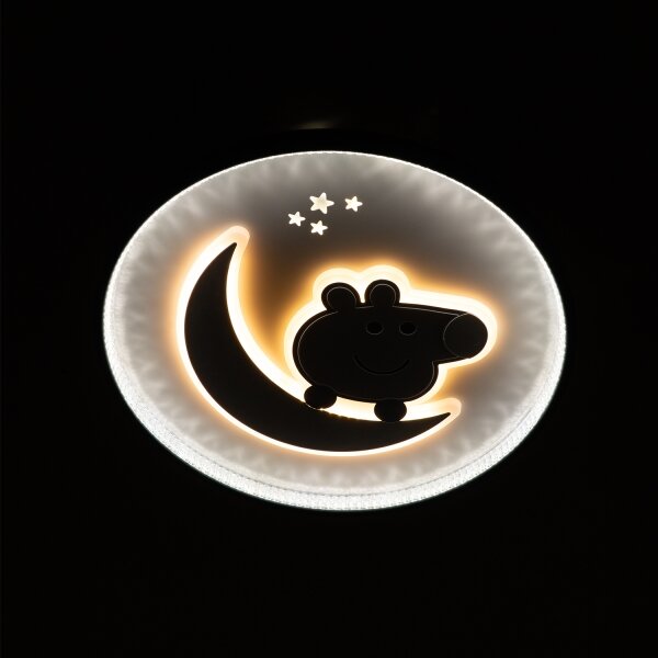Brilagi - LED Detské stropné svietidlo PIGGY LED/70W/230V 3000/4500/6000K