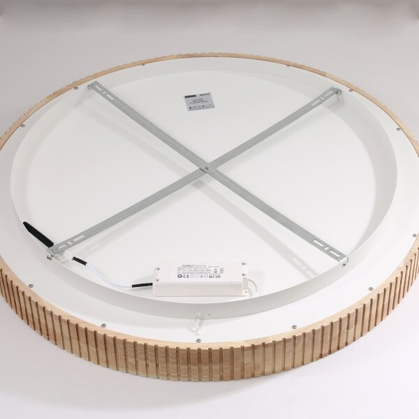 Brilagi - LED stropné svietidlo FALCON WOOD MODERN LED/60W/230V priemer 80 cm, drevené prevedenie