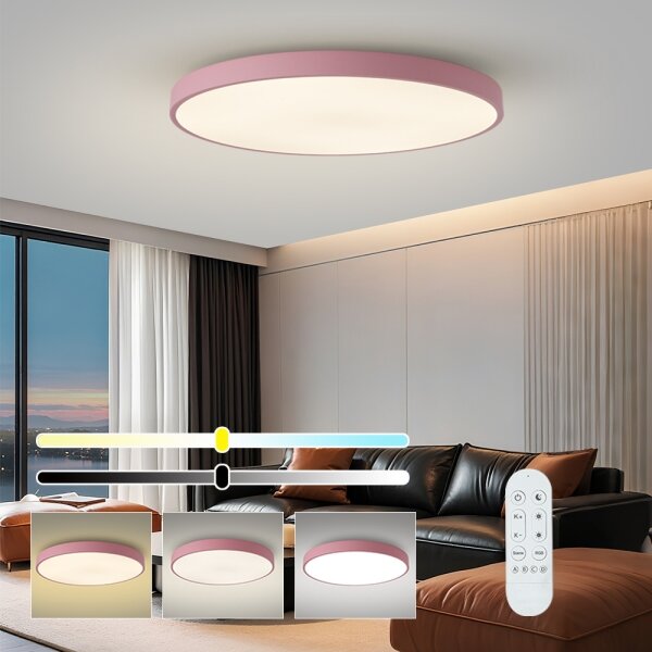 Brilagi-LED stmievateľné svietidlo POOL SMART LED/128W/230V 100 cm Wi-Fi Tuya+DO ružové