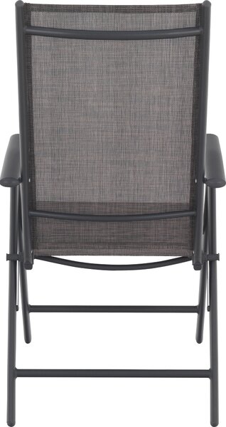 ZÁHRADNÉ SKLADACIE KRESLO, kov, textil Xora - Záhradné stoličky