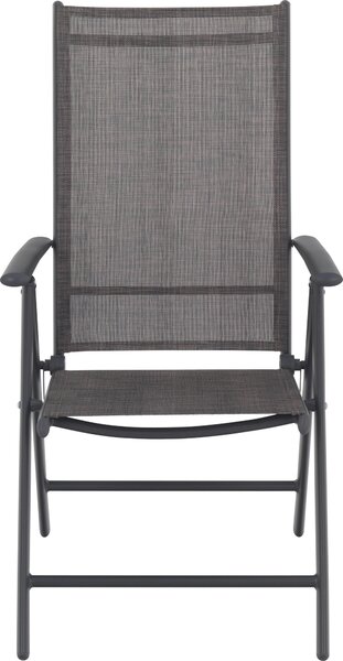 ZÁHRADNÉ SKLADACIE KRESLO, kov, textil Xora - Záhradné stoličky