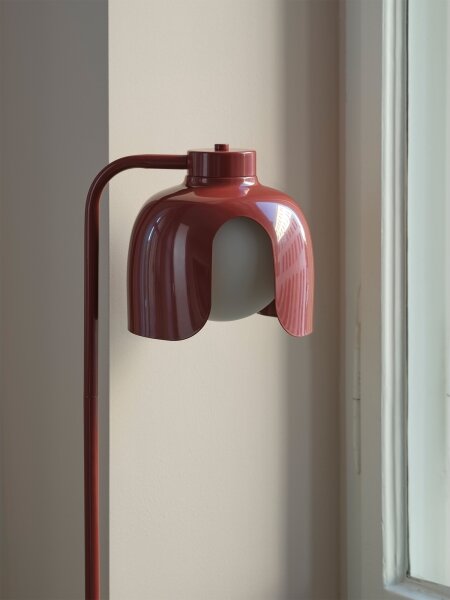 Osram - Stojacia lampa DECOR COROLLE 1xE27/15W/230V červená