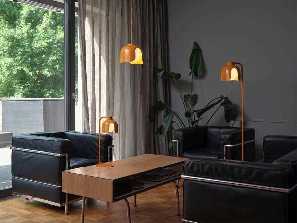 Osram - Stolná lampa DECOR COROLLE 1xG9/20W/230V oranžová
