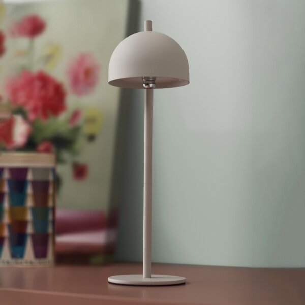 Schöner Wohnen 19244-39 - stmievateľná LED stolová lampa BELLIS LED/2,5W/5V IP54 sivá