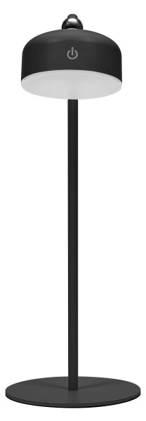Osram - LED Stmievateľná nabíjacia stolná lampa 3v1 DECOR HELPER LED/1,8W/5V čierna