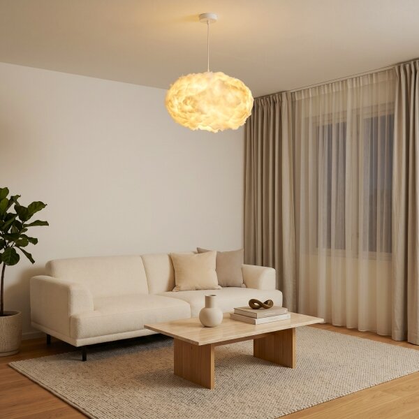 Brilagi - Luster SOLEAIR na lanku 2xE27/40W/230V, pr. 60 cm, biely