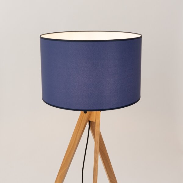 Sollux SL.1906 - Stojacia lampa NATT 1xE27/15W/230V modrá