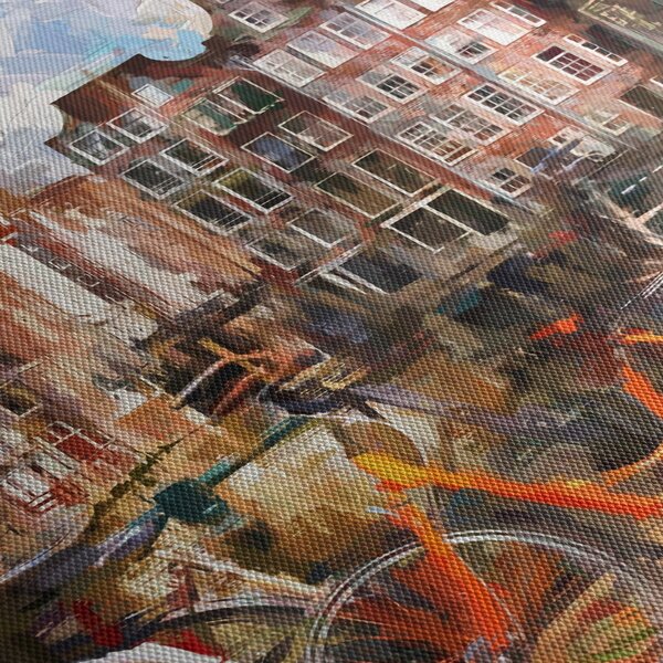 Obraz - Amsterdam (90x60 cm)