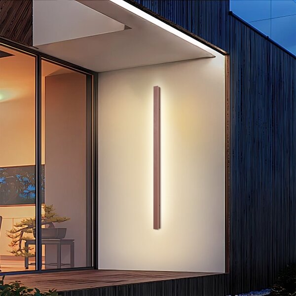 Brilagi-LED Vonkajšie nástenné svietidlo LINEAR LED/32W/230V 3000K IP65 140 cm hnedé CRI 90