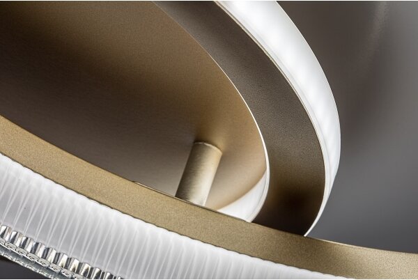 Rabalux 71472 - LED stmievateľné stropné svietidlo RIVONA LED/22W/230V 3000-6500K 53,5x35 cm+diaľkové ovládanie