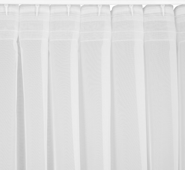 ZÁCLONA NA PÁSKE SIMONE 140X300 CM BIELA