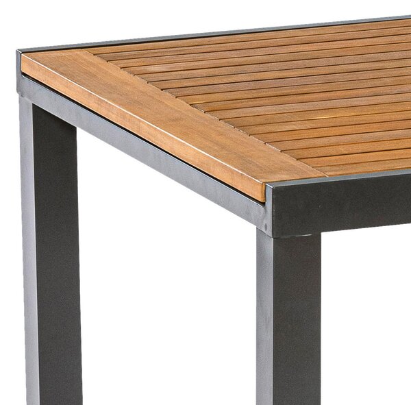 ZÁHRADNÝ STÔL, drevo, kov, 150-200/90 90/75 cm Gardenson - Online Only záhrada, Online Only